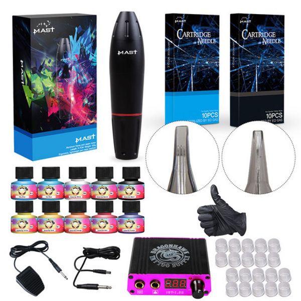 professional tattoo rotary pen kit rotary motor tattoo gun needles mini power supply immortal inks d3029
professional tattoo rotary pen kit rotary motor tattoo gun needles mini power supply immortal inks d3029