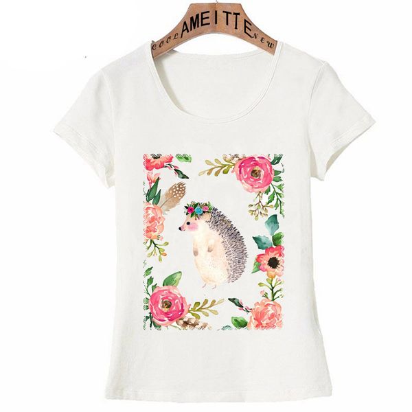 beautiful hedgehog with flower crown art print t-shirt 2019 new summer women t-shirt girl casual tees fashion woman, White
beautiful hedgehog with flower crown art print t-shirt 2019 new summer women t-shirt girl casual tees fashion woman, White