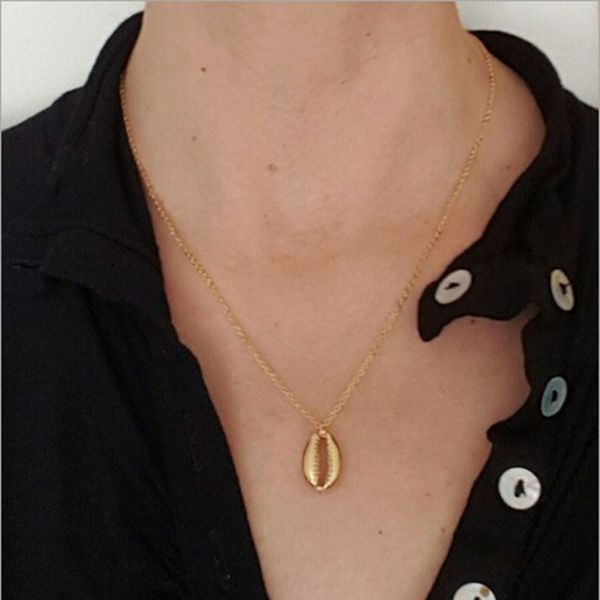 sr:finej fashion gold silver conch shell shape pendant necklace for women simple seashell ocean beach boho bohemian jewelry
sr:finej fashion gold silver conch shell shape pendant necklace for women simple seashell ocean beach boho bohemian jewelry