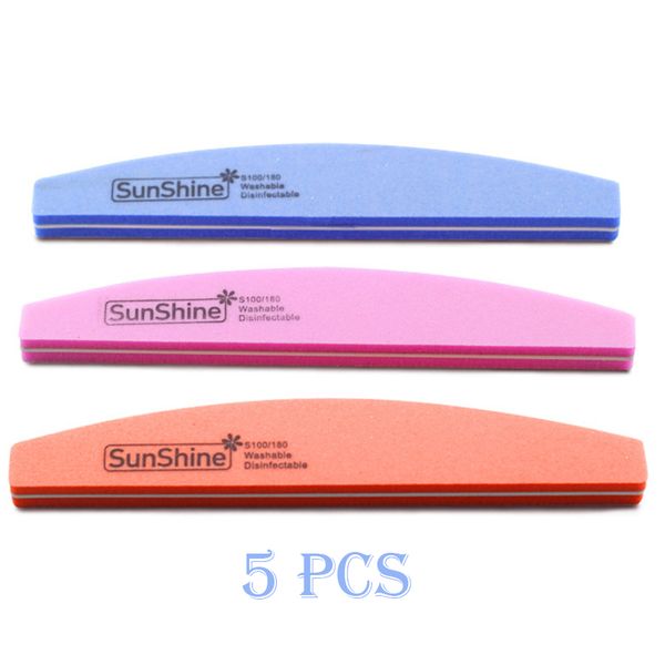 5pcs/lot high elastic sponge professional nail files washable nail buffer 100/180 grit buffing slim crescent makeup tools
5pcs/lot high elastic sponge professional nail files washable nail buffer 100/180 grit buffing slim crescent makeup tools