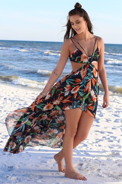 europe and the united states summer vacation beach skirt before short, changsha beach sling dress f0038, Black;gray
europe and the united states summer vacation beach skirt before short, changsha beach sling dress f0038, Black;gray