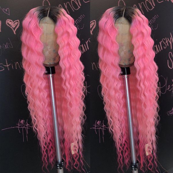 T1b pink ombre deep wave full lace human hair wig for black women raw indian virgin hair lace front wig pre plucked
T1b pink ombre deep wave full lace human hair wig for black women raw indian virgin hair lace front wig pre plucked