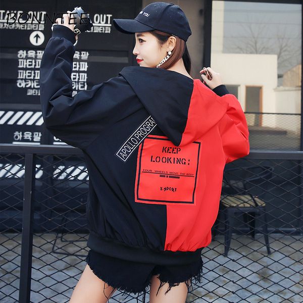 jackets women new loose patchwork bf fashion harajuku chic zipper basic jackets womens daily all-match korean style outerwear, Black;brown
jackets women new loose patchwork bf fashion harajuku chic zipper basic jackets womens daily all-match korean style outerwear, Black;brown