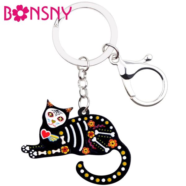 acrylic cartoon floral halloween cat kitten key chains keychains rings animal jewelry for women girls handbag charms gift, Silver
acrylic cartoon floral halloween cat kitten key chains keychains rings animal jewelry for women girls handbag charms gift, Silver