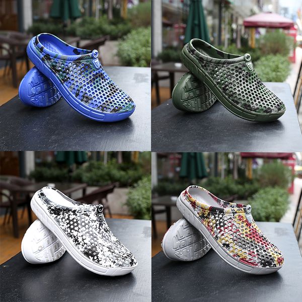 fashiong new camouflage tarmac summer men sandals breathable mesh male sandal summer beach men shoes water male slippers fashion slides, Black
fashiong new camouflage tarmac summer men sandals breathable mesh male sandal summer beach men shoes water male slippers fashion slides, Black