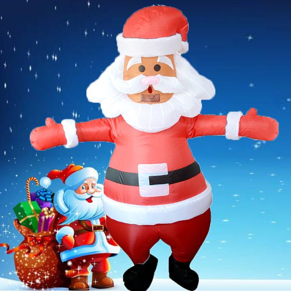 xmas праздничные костюмы рождества взорвать комбинезон костюм для взрослых санта-клаус прогулка надувного косплея подарка, Black;red
xmas праздничные костюмы рождества взорвать комбинезон костюм для взрослых санта-клаус прогулка надувного косплея подарка, Black;red