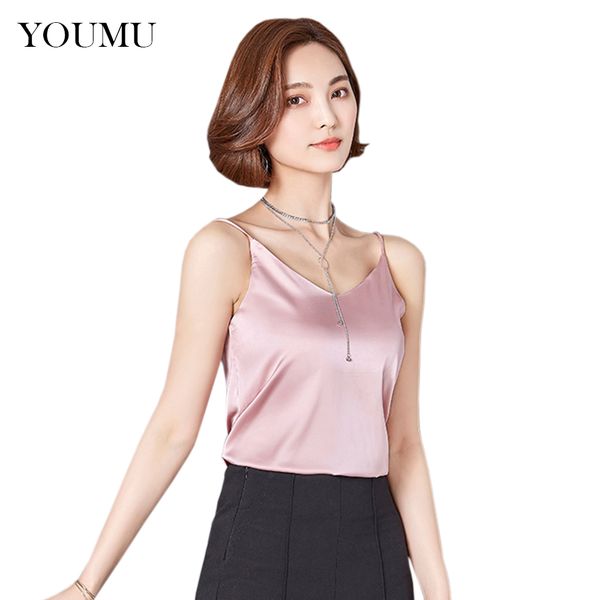 lady camis v-neck spaghetti strap camisole satin sleeveless solid multi colors tank streetwear undershirt 903-966, White
lady camis v-neck spaghetti strap camisole satin sleeveless solid multi colors tank streetwear undershirt 903-966, White