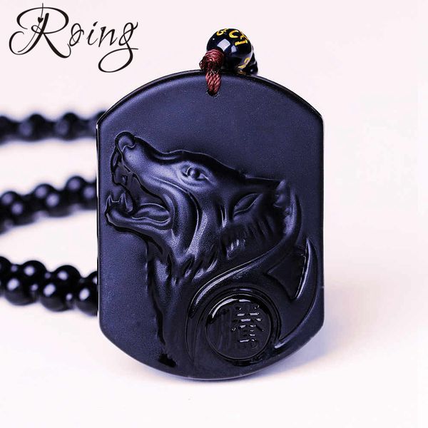 roing obsidian wolf head pendant carving bead chain necklace crystal lucky men necklaces blessing amulet lucky jewelry f009, Silver
roing obsidian wolf head pendant carving bead chain necklace crystal lucky men necklaces blessing amulet lucky jewelry f009, Silver