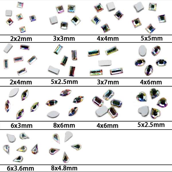 strass glass rhinestones stones crystal ab color 50pcs/bag many shapes and sizes for choose luxury great for nail art decoration, Silver;gold
strass glass rhinestones stones crystal ab color 50pcs/bag many shapes and sizes for choose luxury great for nail art decoration, Silver;gold