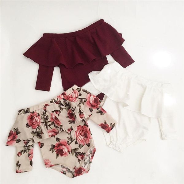 2018 new cute newborn toddler baby girls off shoulder long sleeve ruffles floral print striped bodysuit jumpsuit outfits clothes, Blue
2018 new cute newborn toddler baby girls off shoulder long sleeve ruffles floral print striped bodysuit jumpsuit outfits clothes, Blue