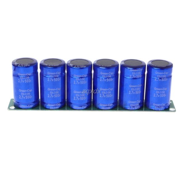 farad capacitor 2.7v 500f 6 pcs/1 set super capacitance with protection board z10 drop ship
farad capacitor 2.7v 500f 6 pcs/1 set super capacitance with protection board z10 drop ship