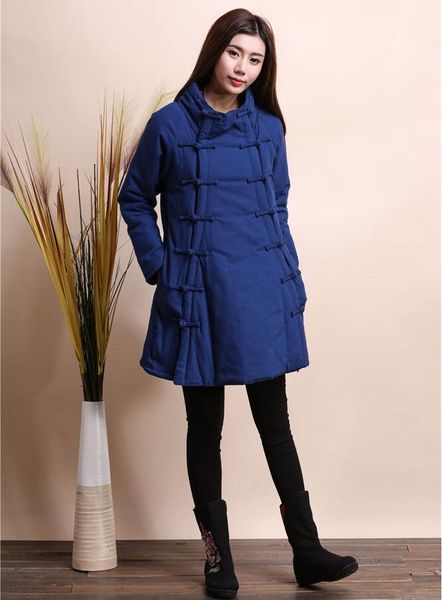 woman style spring winter warm comfortable double breasted cotton leisure medium long coat warm quilted clothes linen cotton outwear blue, Red
woman style spring winter warm comfortable double breasted cotton leisure medium long coat warm quilted clothes linen cotton outwear blue, Red