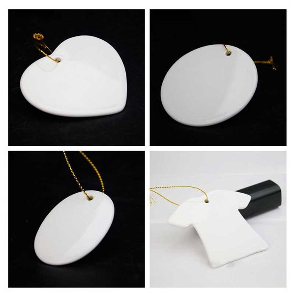 sublimation ceramic round oval heart christmas decorations transfer printing diy custom consumable for gifts
sublimation ceramic round oval heart christmas decorations transfer printing diy custom consumable for gifts