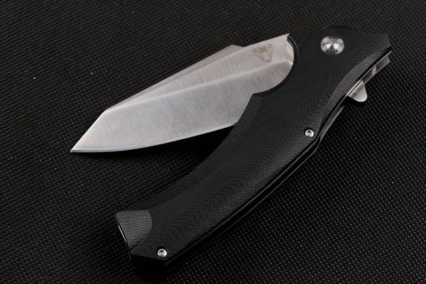 China Flipper Assisted Opening 9CR18MOV Satin Blade Tactical Bearing Folding Pocket Knife Camping Hunting Hiking Fishing Knives P296Q
China Flipper Assisted Opening 9CR18MOV Satin Blade Tactical Bearing Folding Pocket Knife Camping Hunting Hiking Fishing Knives P296Q