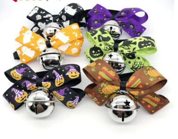 halloween pet dog bowknot collar with bells adjustable dog cat bow tie collars pumpkin spider ghost dog necklace
halloween pet dog bowknot collar with bells adjustable dog cat bow tie collars pumpkin spider ghost dog necklace