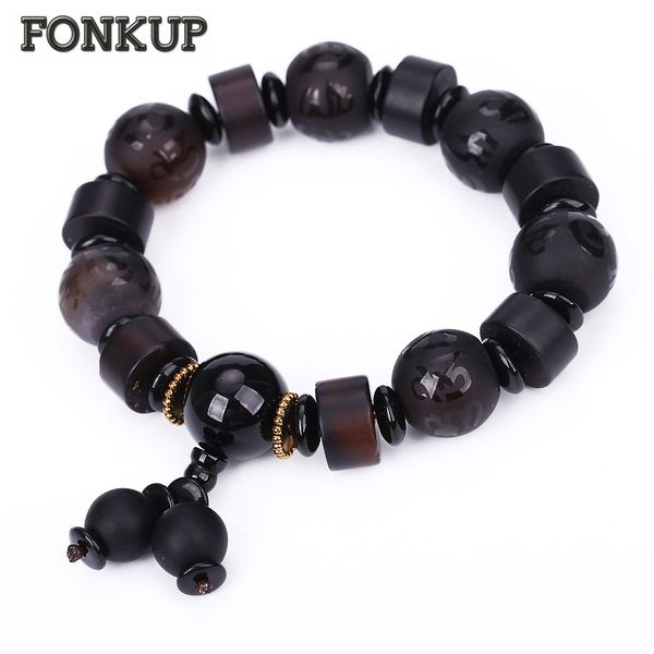 forkup black agate bracelet bead chain men strand bangle geometric cylindrical jewellery natural spacer crytall multifunctional, Golden;silver
forkup black agate bracelet bead chain men strand bangle geometric cylindrical jewellery natural spacer crytall multifunctional, Golden;silver