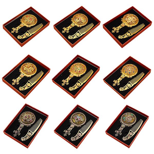 classic retro vintage makeup mirror compact copper golden hollow out cosmetic held hand mirror with hair comb 2805039
classic retro vintage makeup mirror compact copper golden hollow out cosmetic held hand mirror with hair comb 2805039