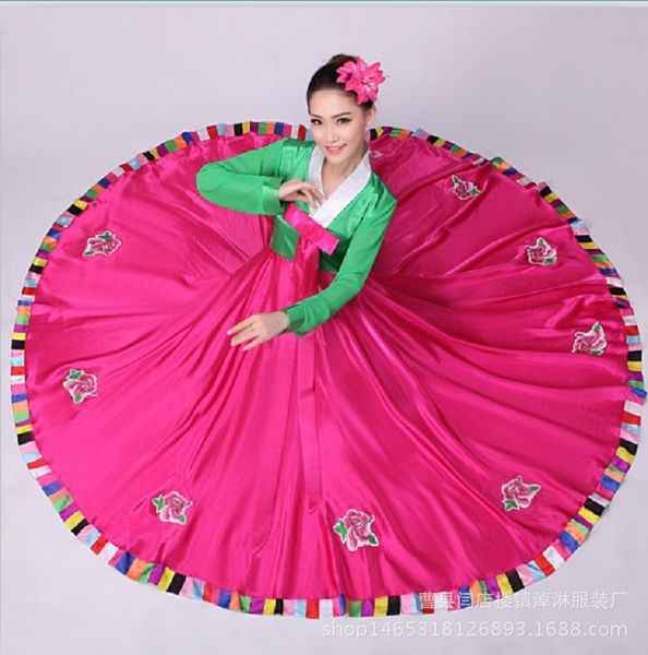 the new 2017 korean adults full-skirted dress costumes south korean traditional dance han2 fu2 women minorities clothing, Red
the new 2017 korean adults full-skirted dress costumes south korean traditional dance han2 fu2 women minorities clothing, Red