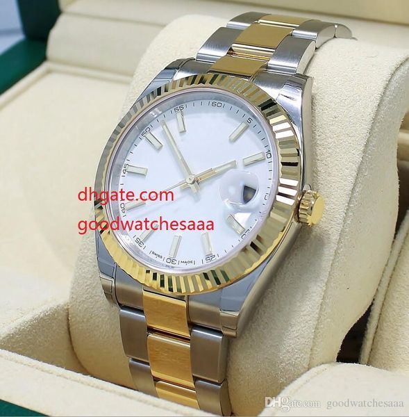 2018 new style luxury stainless stee asia 2813 movement white dial 41mm 126333 sapphire glass automatic mens watch watches, Slivery;brown
2018 new style luxury stainless stee asia 2813 movement white dial 41mm 126333 sapphire glass automatic mens watch watches, Slivery;brown