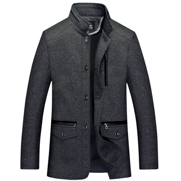 winter men brand jacket wool coats slim fit jackets fashion outerwear warm man casual jacket overcoat pea coat high quality, Black
winter men brand jacket wool coats slim fit jackets fashion outerwear warm man casual jacket overcoat pea coat high quality, Black