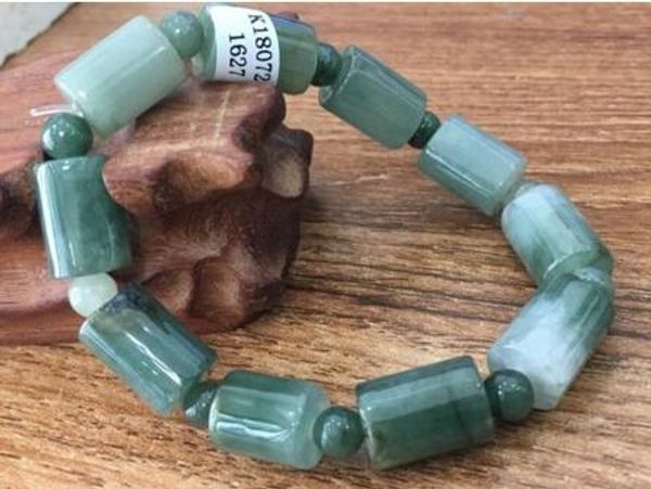 certified 100% natural grade a jade jadeite 10x12mm beads bangle bracelet, Golden;silver
certified 100% natural grade a jade jadeite 10x12mm beads bangle bracelet, Golden;silver