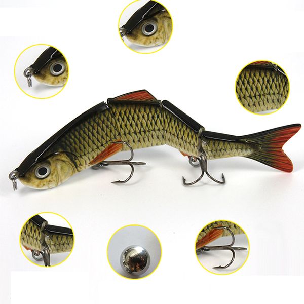 artificial bait big fishing lure 25cm 135g new 4 segment sinking swimbait crankbait hard bait slow big fish hooks
artificial bait big fishing lure 25cm 135g new 4 segment sinking swimbait crankbait hard bait slow big fish hooks
