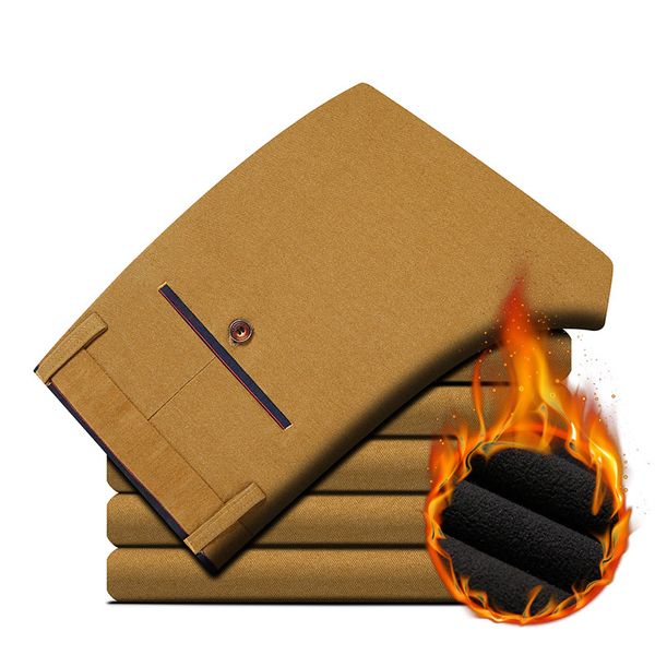 2018 new autumn winter men fleece thick pants warm baggy cotton trousers for male straight business casual stretch pants, Black
2018 new autumn winter men fleece thick pants warm baggy cotton trousers for male straight business casual stretch pants, Black