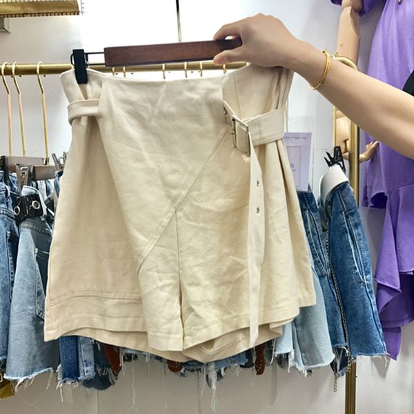 waist bandage high waist solid casual shorts women 2018 summer new korean style loose vogue wide leg short pants mujer feminino, White;black
waist bandage high waist solid casual shorts women 2018 summer new korean style loose vogue wide leg short pants mujer feminino, White;black