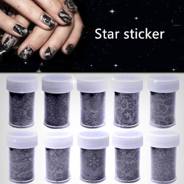y-xlwn explosive models nail black lace star stickers nail stickers star paper sticker
y-xlwn explosive models nail black lace star stickers nail stickers star paper sticker