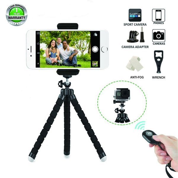 Universal Car Style Mobile phone Holder Flexible Octopus Tripod Bracket Selfie Stand Mount Monopod Support For iPhone XIAOMI Camera
Universal Car Style Mobile phone Holder Flexible Octopus Tripod Bracket Selfie Stand Mount Monopod Support For iPhone XIAOMI Camera