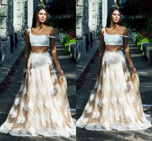 2018 spring summer saudi arabic spaghetti straps two piece evening gowns lace applique plus size prom dresses formal wears custom made, Black
2018 spring summer saudi arabic spaghetti straps two piece evening gowns lace applique plus size prom dresses formal wears custom made, Black