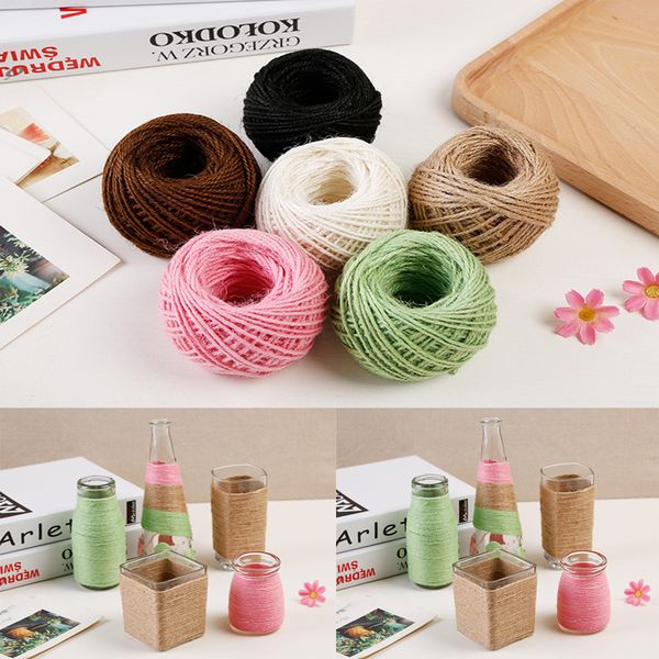 2mm natural jute twine burlap string rope gift 6 colors wrapping cords thread wedding party supplies diy burlap rope 40m, Black;white
2mm natural jute twine burlap string rope gift 6 colors wrapping cords thread wedding party supplies diy burlap rope 40m, Black;white