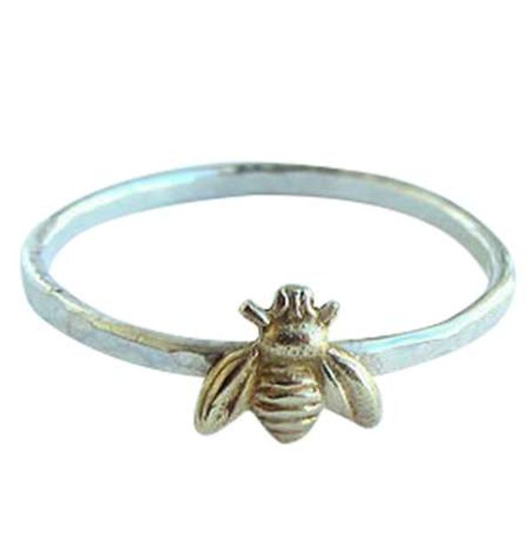 1pcs simple tiny solid gold color copper bee finger rings gold hammered band stacking rings wedding anniversary jewelry, Silver
1pcs simple tiny solid gold color copper bee finger rings gold hammered band stacking rings wedding anniversary jewelry, Silver