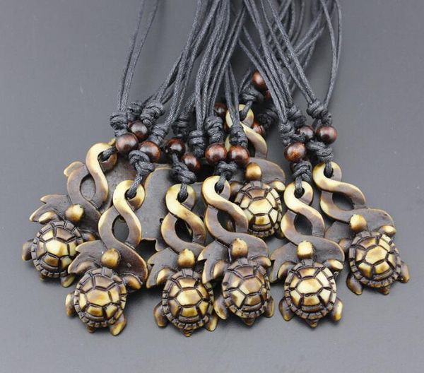 punk wind fashion men sea turtle pendant necklace imitation bone resin wooden bead necklace you can adjust the size of the rope necklace, Silver
punk wind fashion men sea turtle pendant necklace imitation bone resin wooden bead necklace you can adjust the size of the rope necklace, Silver