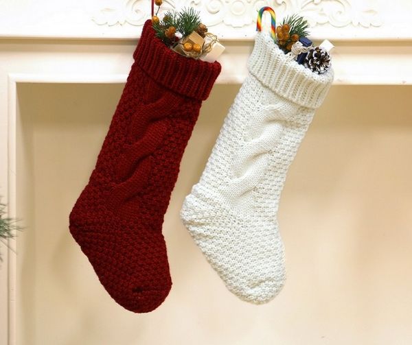 2sets christmas stockings red and white knit beautifully vintage addition christmas decor
2sets christmas stockings red and white knit beautifully vintage addition christmas decor
