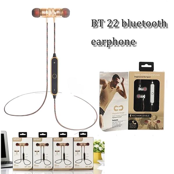 bt-22 bt 22 magnegic wireless bluetooth earphone v4.2 csr handinear hi-fi stereo sports headset music headphone with window box package
bt-22 bt 22 magnegic wireless bluetooth earphone v4.2 csr handinear hi-fi stereo sports headset music headphone with window box package