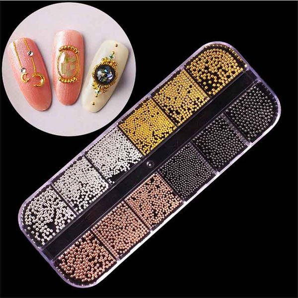 swagpick 1 box mixed 3d micro caviar beads nail art decoration nails accessories diy supplies tool, Silver;gold
swagpick 1 box mixed 3d micro caviar beads nail art decoration nails accessories diy supplies tool, Silver;gold