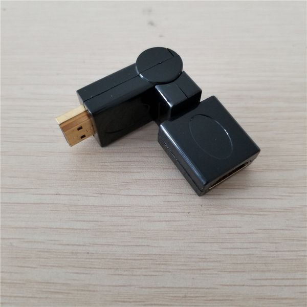 10pcs/lot hdmi male to hdmi female adapter elbow 360 degrees & 270 degrees l-shaped adapter rotation version 1.4 black
10pcs/lot hdmi male to hdmi female adapter elbow 360 degrees & 270 degrees l-shaped adapter rotation version 1.4 black