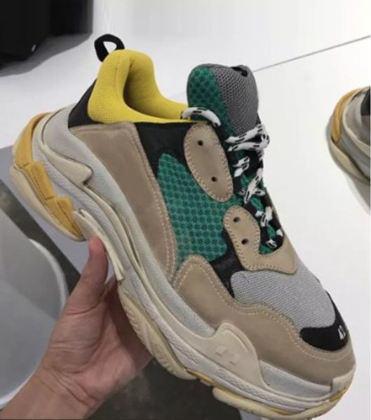 original triple s men and women retro running shoes mens shoes of fashion boots sports sneakers woman's sport boost, Black
original triple s men and women retro running shoes mens shoes of fashion boots sports sneakers woman's sport boost, Black