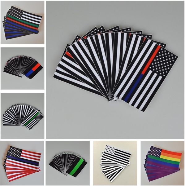 thin blue line flag decal - 6.5*11.5 cm american flag sticker for cars and trucks - wall window stickers decorative stickers i240
thin blue line flag decal - 6.5*11.5 cm american flag sticker for cars and trucks - wall window stickers decorative stickers i240