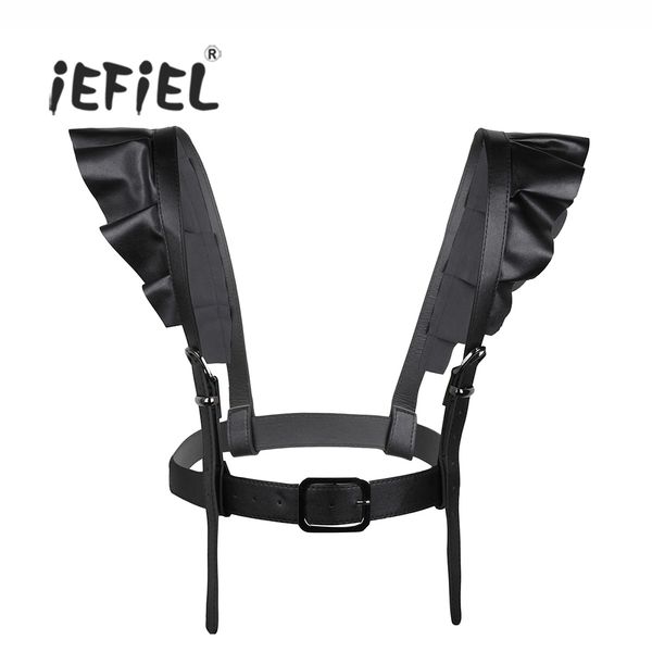 iefiel fashion style women pu leather punk straps adjustable belts-body harness belt body chain suspenders with shoulder straps, Black;brown
iefiel fashion style women pu leather punk straps adjustable belts-body harness belt body chain suspenders with shoulder straps, Black;brown