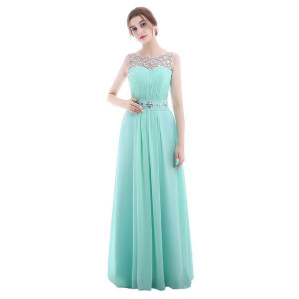 beaded scoop neck long chiffon evening dresses 2019 floor length prom dresses new lace up party dress, Black;red
beaded scoop neck long chiffon evening dresses 2019 floor length prom dresses new lace up party dress, Black;red