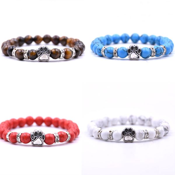 new arrival bead bracelets natural tiger eye beaded bracelet volcanic stone drops dog paw bracelets ing, Black
new arrival bead bracelets natural tiger eye beaded bracelet volcanic stone drops dog paw bracelets ing, Black