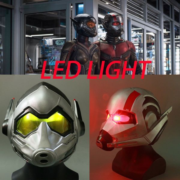 2018 new ant man led helmet cosplay ant-man and the wasp led helmet party mask halloween party, Silver
2018 new ant man led helmet cosplay ant-man and the wasp led helmet party mask halloween party, Silver