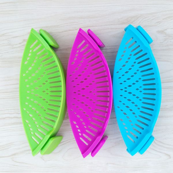 sturdy 6 colors silicone pot pan bowl funnel strainer kitchen fruit washing colander clean clip-on strainer colander strain off liquid dhl
sturdy 6 colors silicone pot pan bowl funnel strainer kitchen fruit washing colander clean clip-on strainer colander strain off liquid dhl