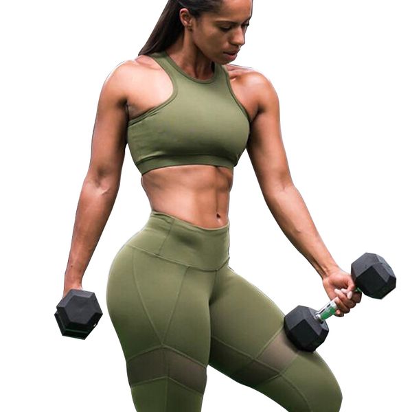 women sports suit mesh splice yoga set padded sports leggings 2 pcs gym clothing 2018 running fitness suit sale, White;red
women sports suit mesh splice yoga set padded sports leggings 2 pcs gym clothing 2018 running fitness suit sale, White;red
