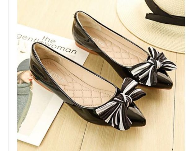 send 2018 new style summer korean autumn flat bottom shoes pointed end shallow mouth women's shoes, Black
send 2018 new style summer korean autumn flat bottom shoes pointed end shallow mouth women's shoes, Black