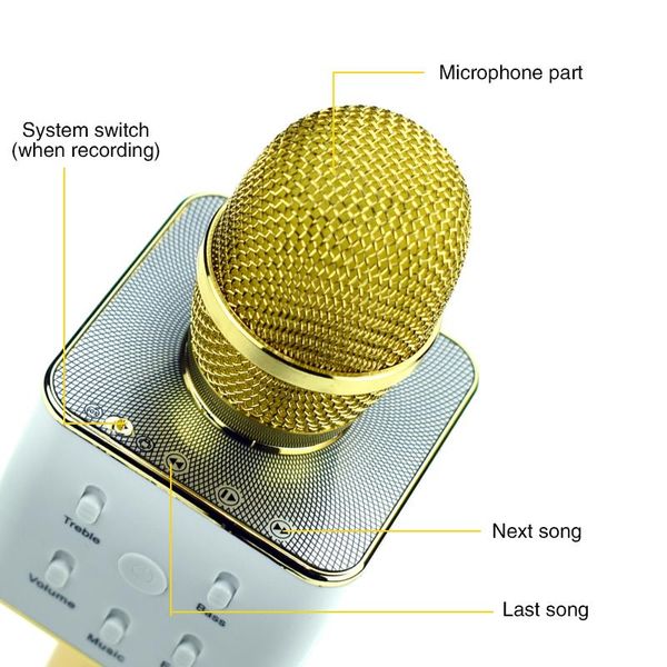 handheld q7 bluetooth wireless microphone portable ktv karaoke player singing song loudspeaker with mic speaker for mobile phone smartphone
handheld q7 bluetooth wireless microphone portable ktv karaoke player singing song loudspeaker with mic speaker for mobile phone smartphone