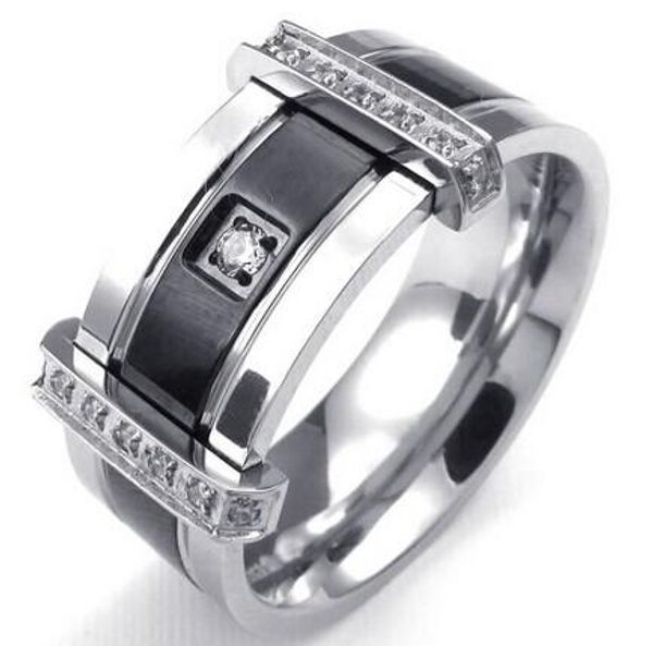 mens cubic zirconia stainless steel ring charm elegant wedding band black silver us size 7 to 13 drop shipping kka1944
mens cubic zirconia stainless steel ring charm elegant wedding band black silver us size 7 to 13 drop shipping kka1944