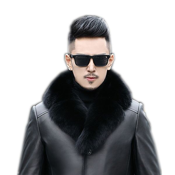 mature men suit collar fur scarf 90cm winter thicker real fur collar detachable leather clothing solid scarf women, Blue;gray
mature men suit collar fur scarf 90cm winter thicker real fur collar detachable leather clothing solid scarf women, Blue;gray